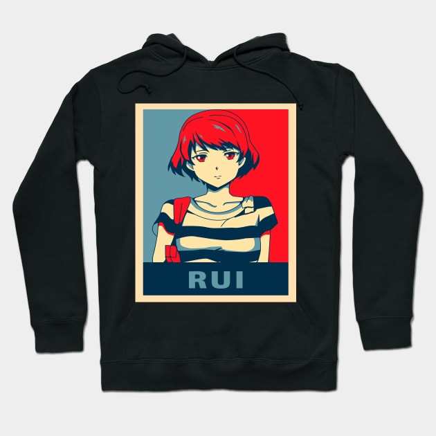 Domestic na Kanojo - Rui Poster Hoodie by Dokey4Artist